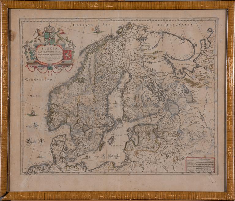 KARTA, kopparstick, 1600-tal.