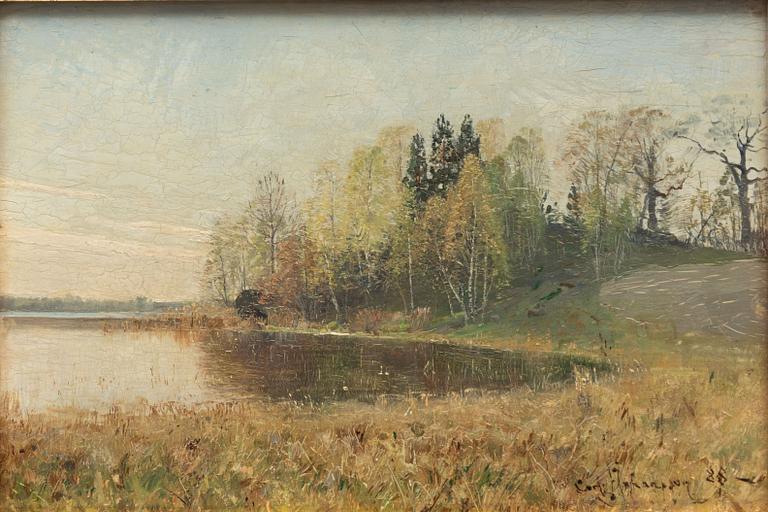 Carl Johansson, Spring Landscape.