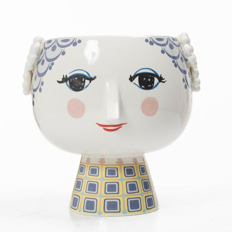 Björn Wiinblad, two vases, including 'Eva', rosendahl Design Group, Denmark.