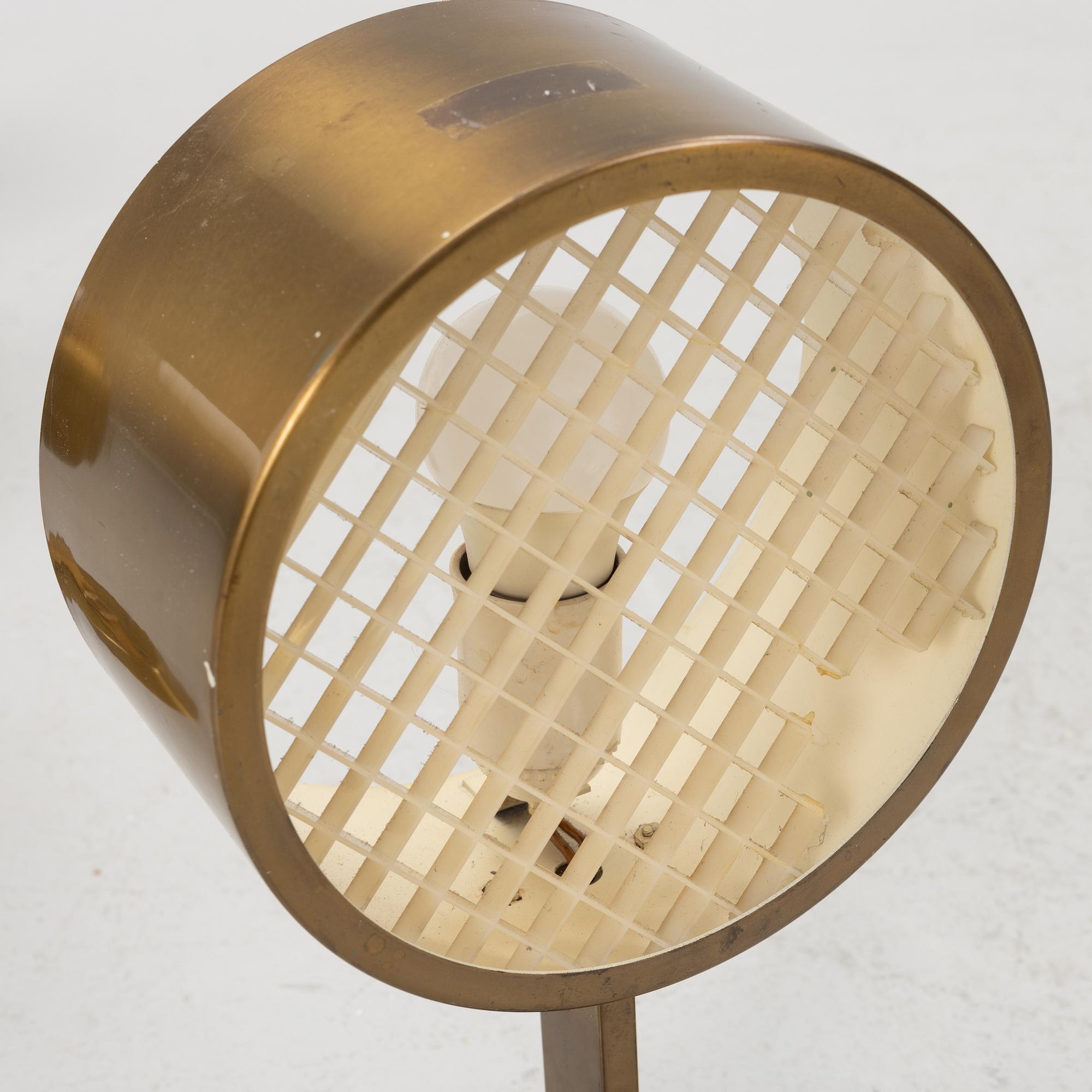 Hans-Agne Jakobsson, vägglampor, 7 st, Markaryd, 1960-tal.