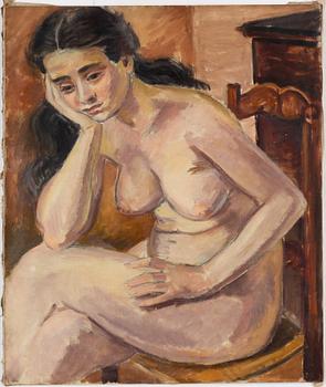 Birger Simonsson, oil on canvas, signed.