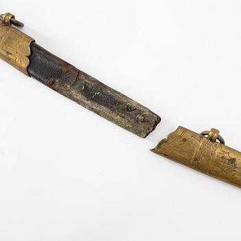 Sabel, svensk, för officer, 1800-talets första hälft.