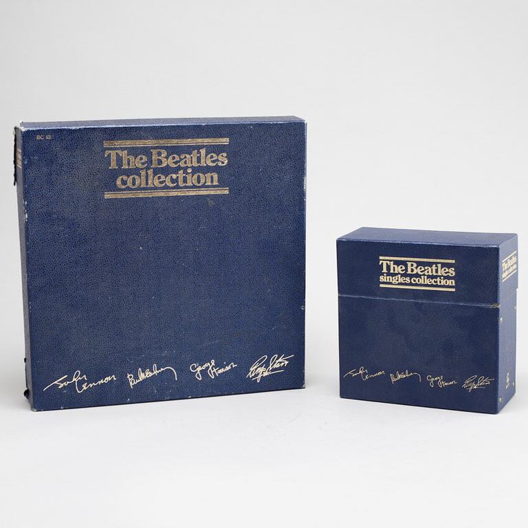 "The Beatles Collection" and "The Beatles singles collection", 1970s/80s.