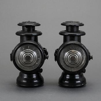 VAGNSLYKTOR, ett par, 1800-tal.