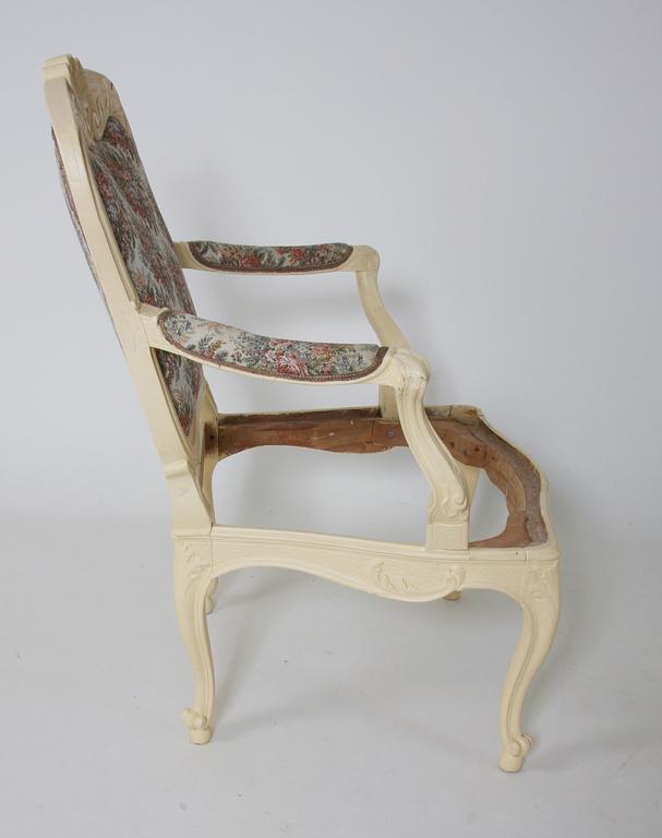 KARMSTOL, rokokostil.