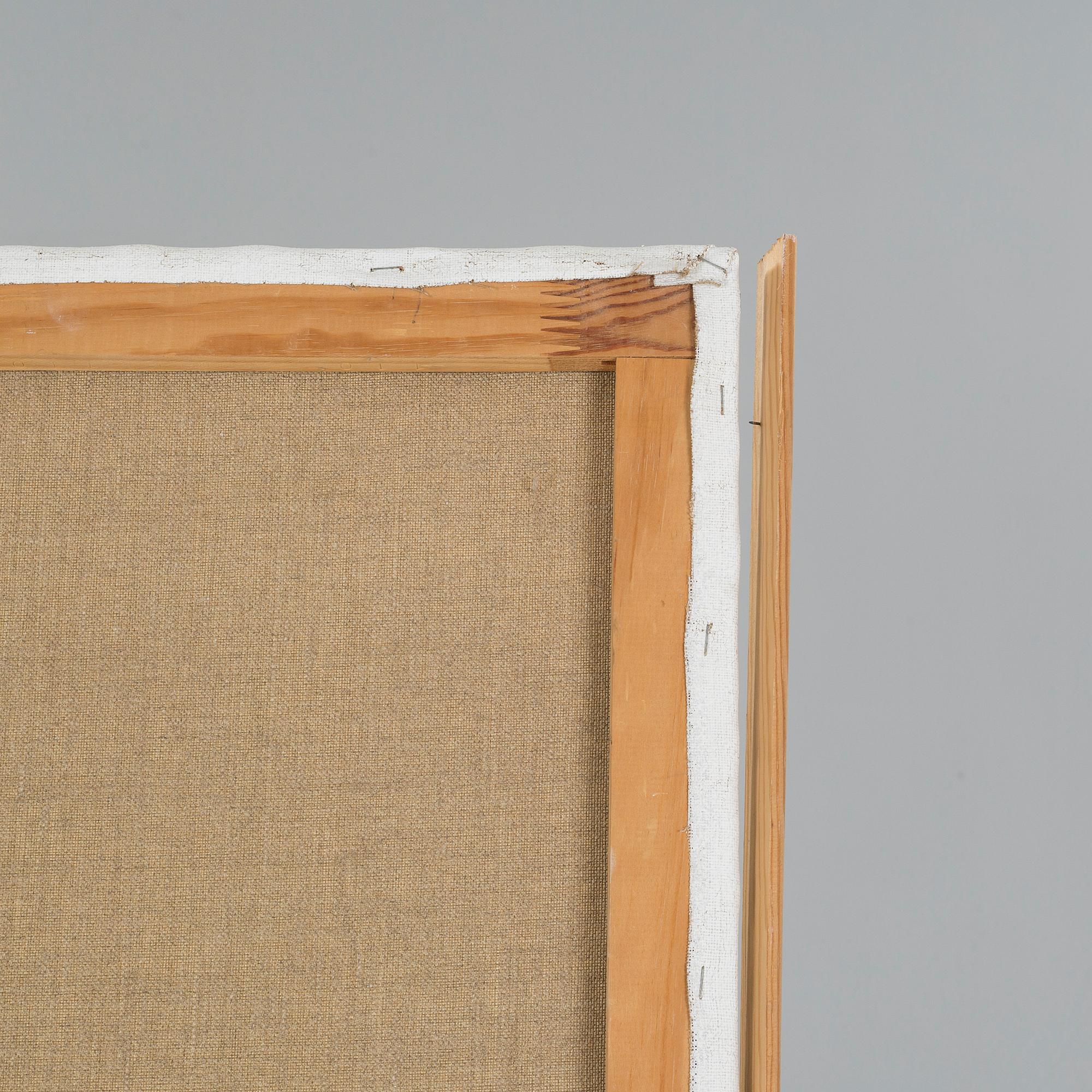 SVEN HANSSON, oil on canvas, signed and dated 1979 à tergo.