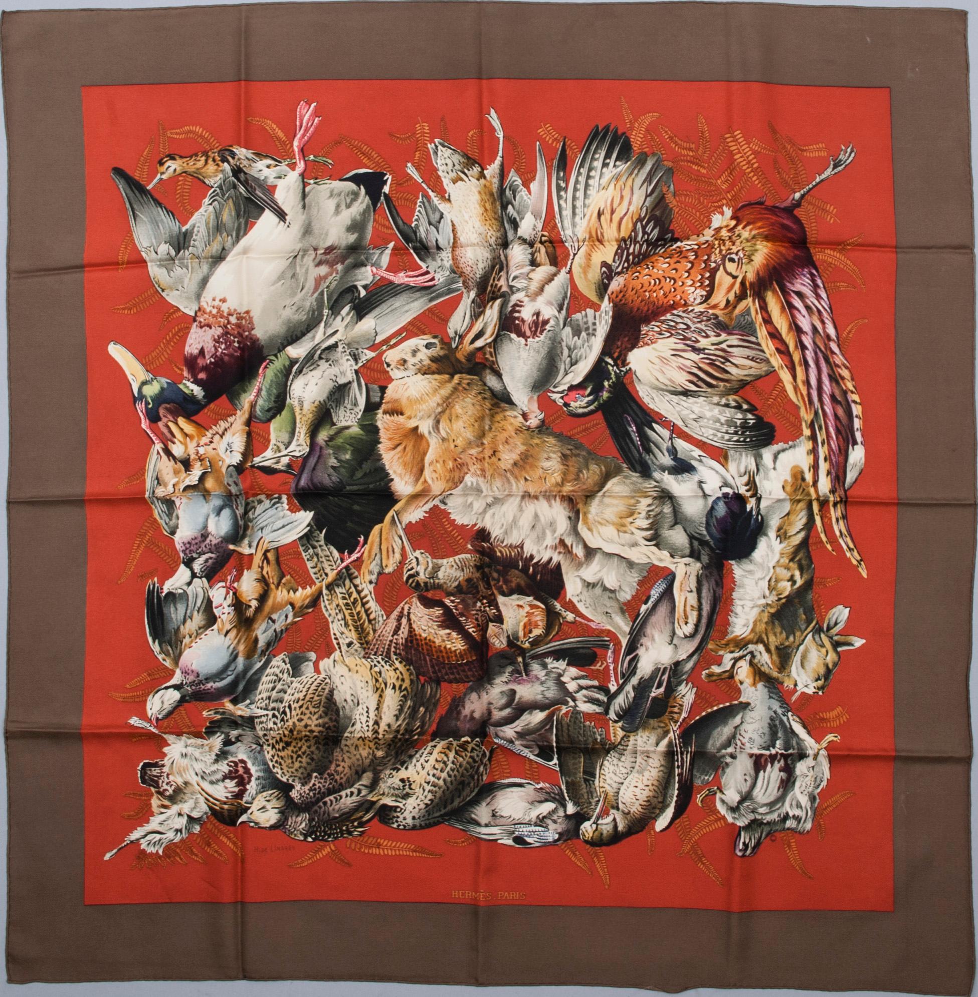 SCARF, "Gibiers", Hermès.