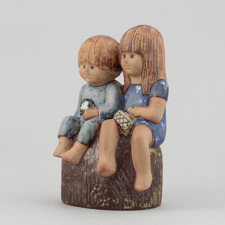 A Lisa Larson stoneware figurine, Gustavsberg.