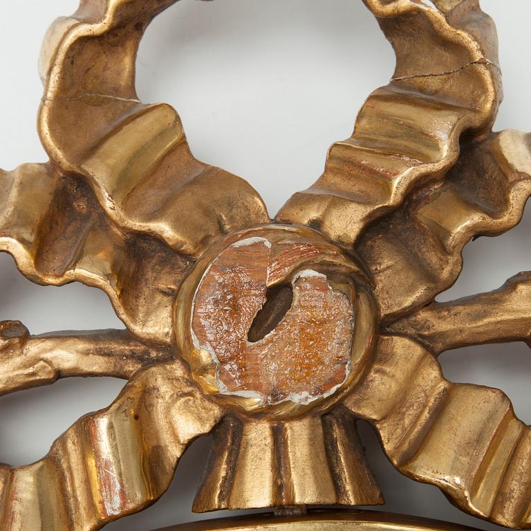 SPEGELLAMPETTER, ett par, gustaviansk stil, 1800-tal.