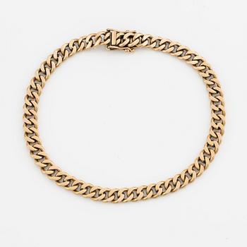 Armband, 18K guld, pansarlänk.