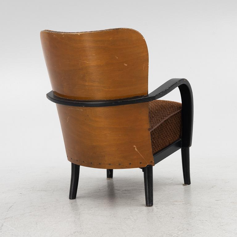 Werner West, armchair, Wilh. Schauman Ab Oy, 1930s/1940s.