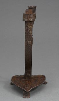 LJUSSTAKE, smide, 1800-tal.