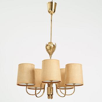 Paavo Tynell, taklampa, modell 9030, Taito 1940-50-tal.