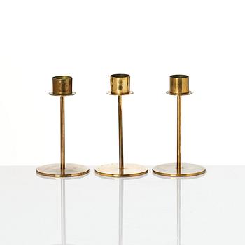 Hans-Agne Jakobsson, a set of 16 candle holders, "L 24", Hans Agne Jakobsson AB, Markaryd 1960s.