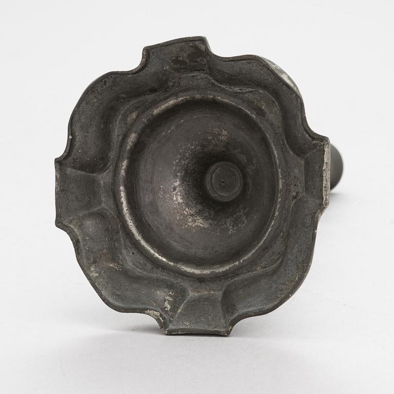 A 18th century candlestick.