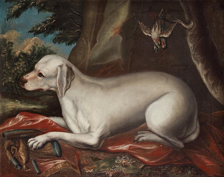 David Klöcker Ehrenstrahl Circle of, Hunting dog.