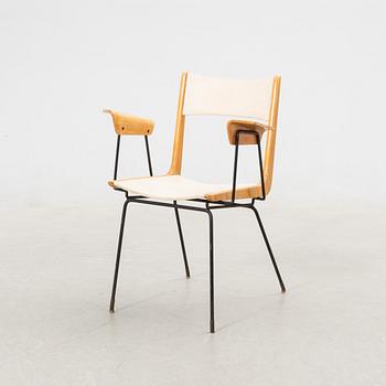 Carlo de Carli, armchair, "Boomerang", Italy, 1950s.