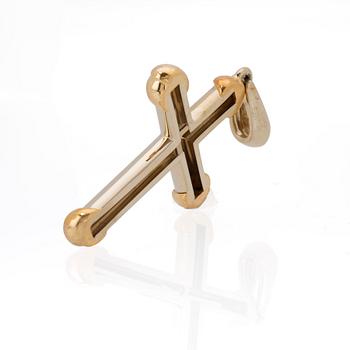 Hermès, 18K gold and white gold, pendant.