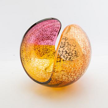 Lena Bergström, skål "Planet sun" lKosta Boda lim.ed.