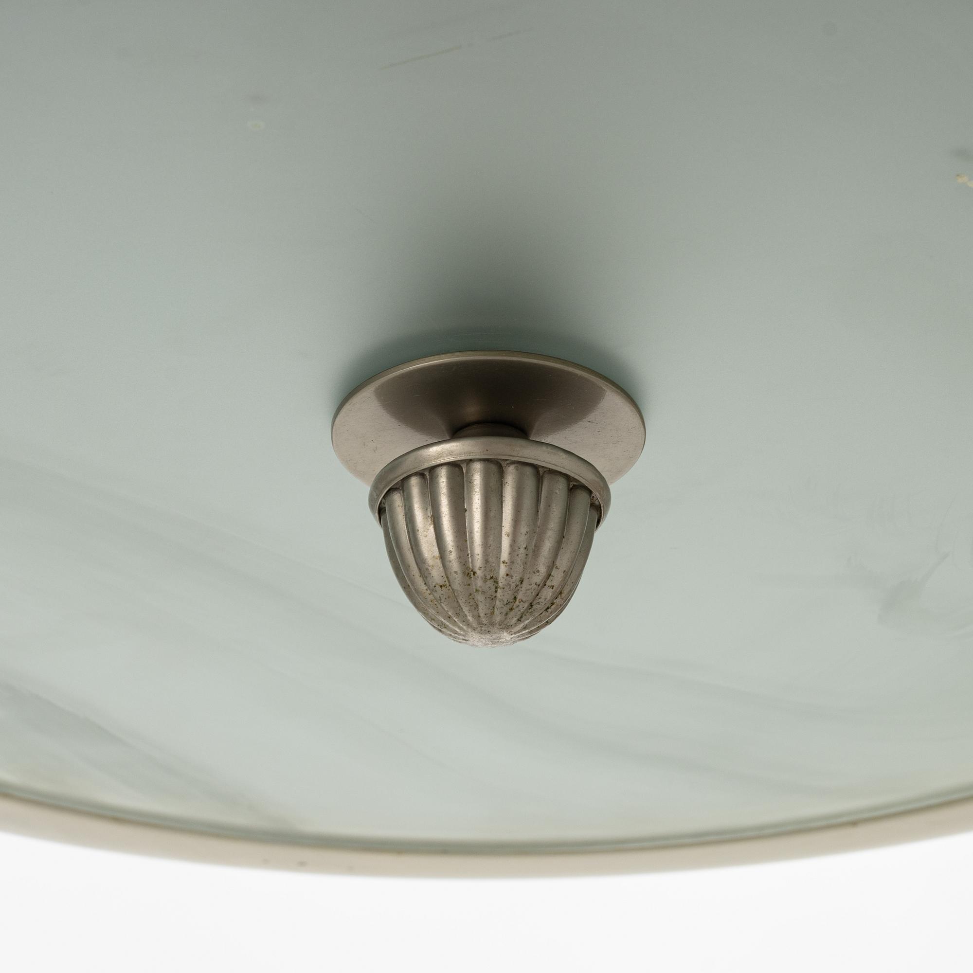 A 1930's/40's ceiling lamp, Asea, Sweden.