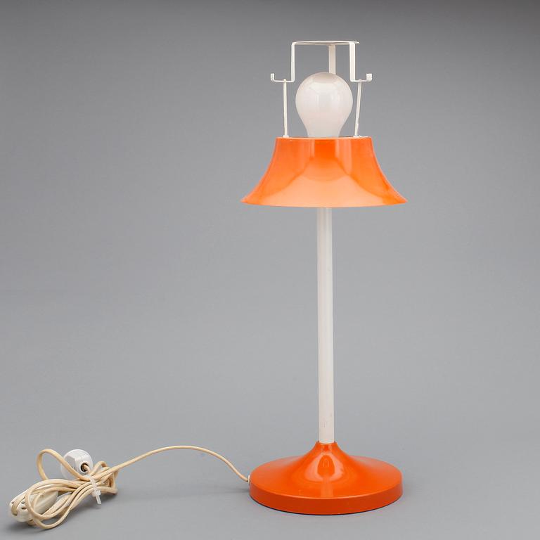 BORDSLAMPA, 1970-tal.