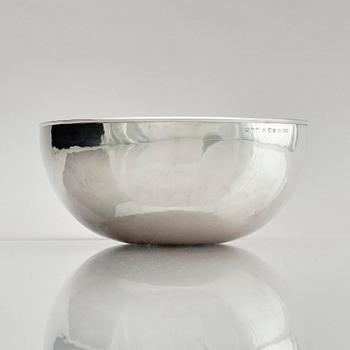 Birger Haglund, skål, sterling silver, Stockholm 1964.