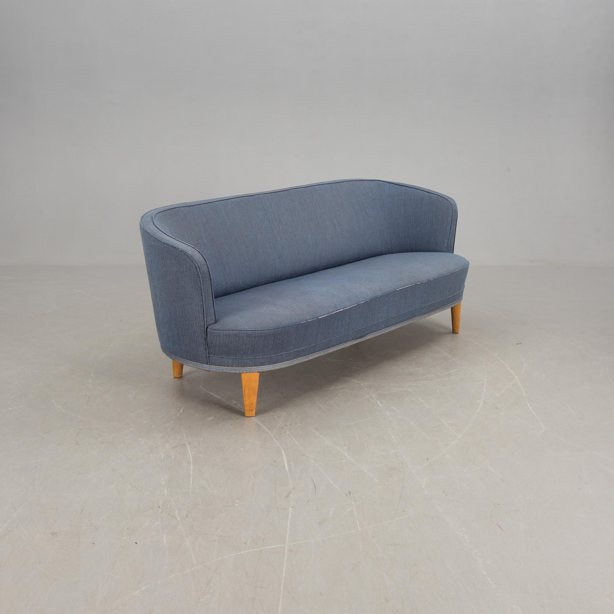 SOFFA, "Nya Berlin", Carl Malmsten, formgiven 1958.