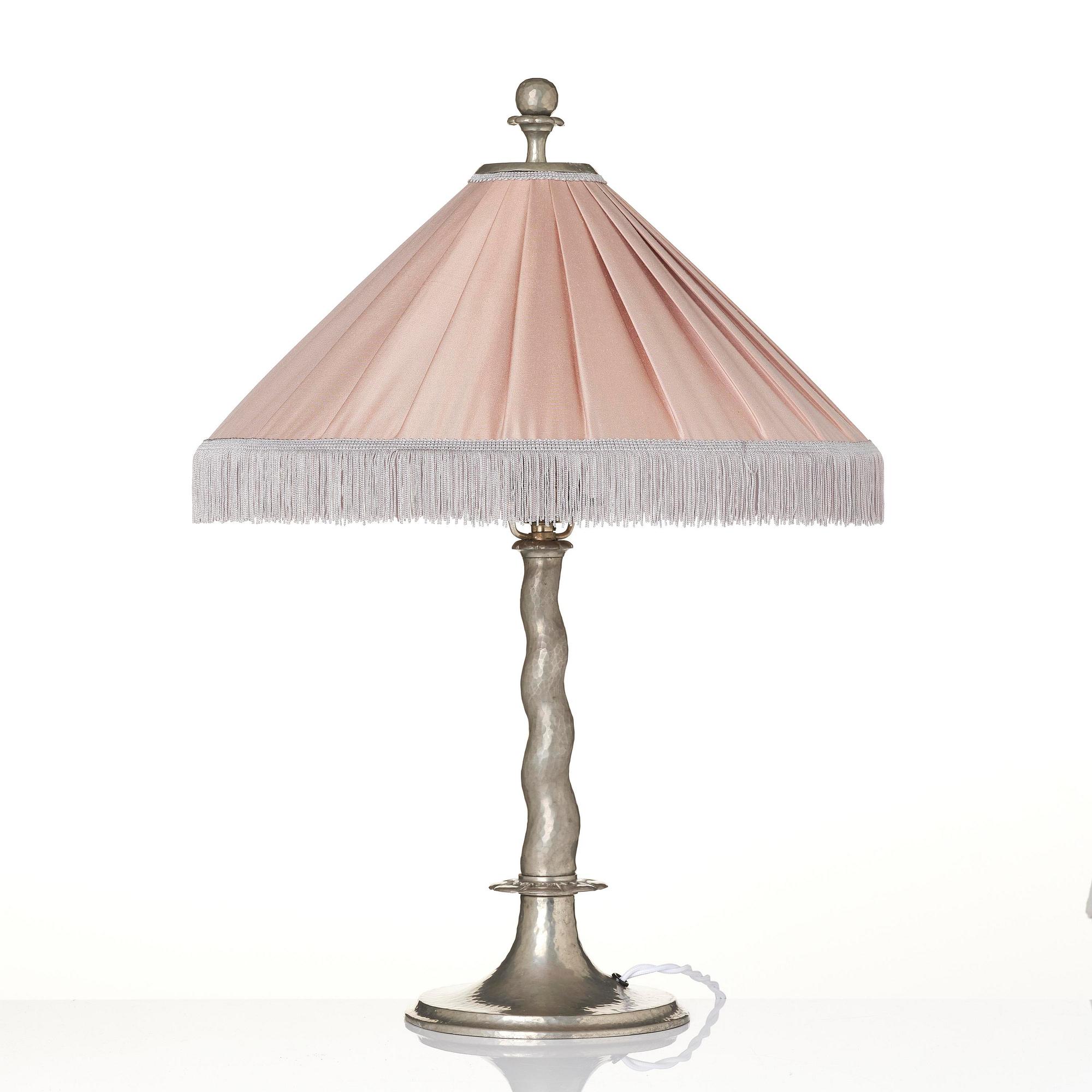 Harald Notini, a table lamp model "6891", Arvid Böhlmarks Lampfabrik, Stockholm, 1920s.