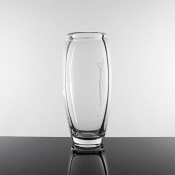 EDVIN ÖHRSTRÖM, vas, glas. Orrefors 1944.
