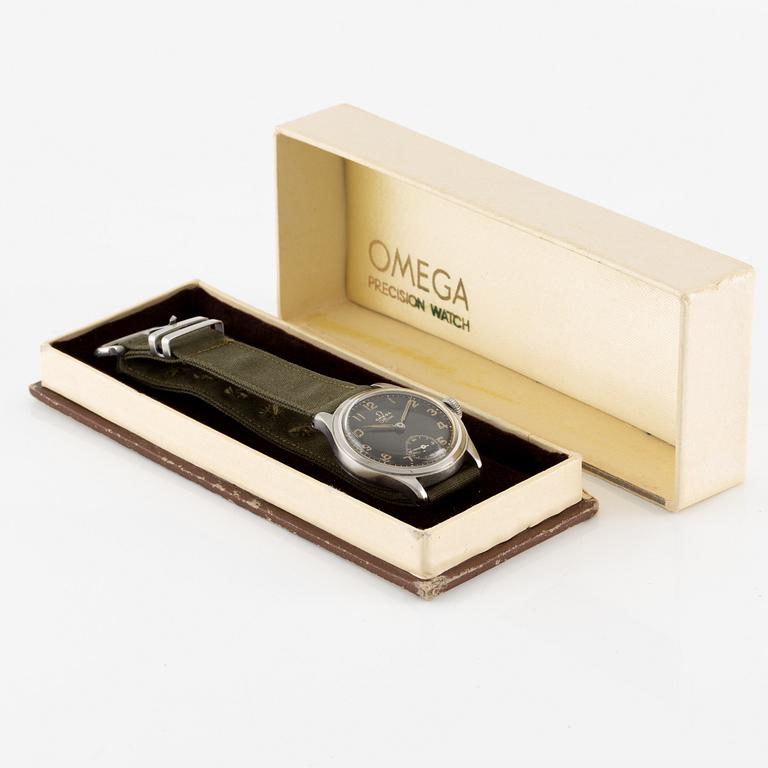 Omega, Officer, wristwatch, 30.5 mm.
