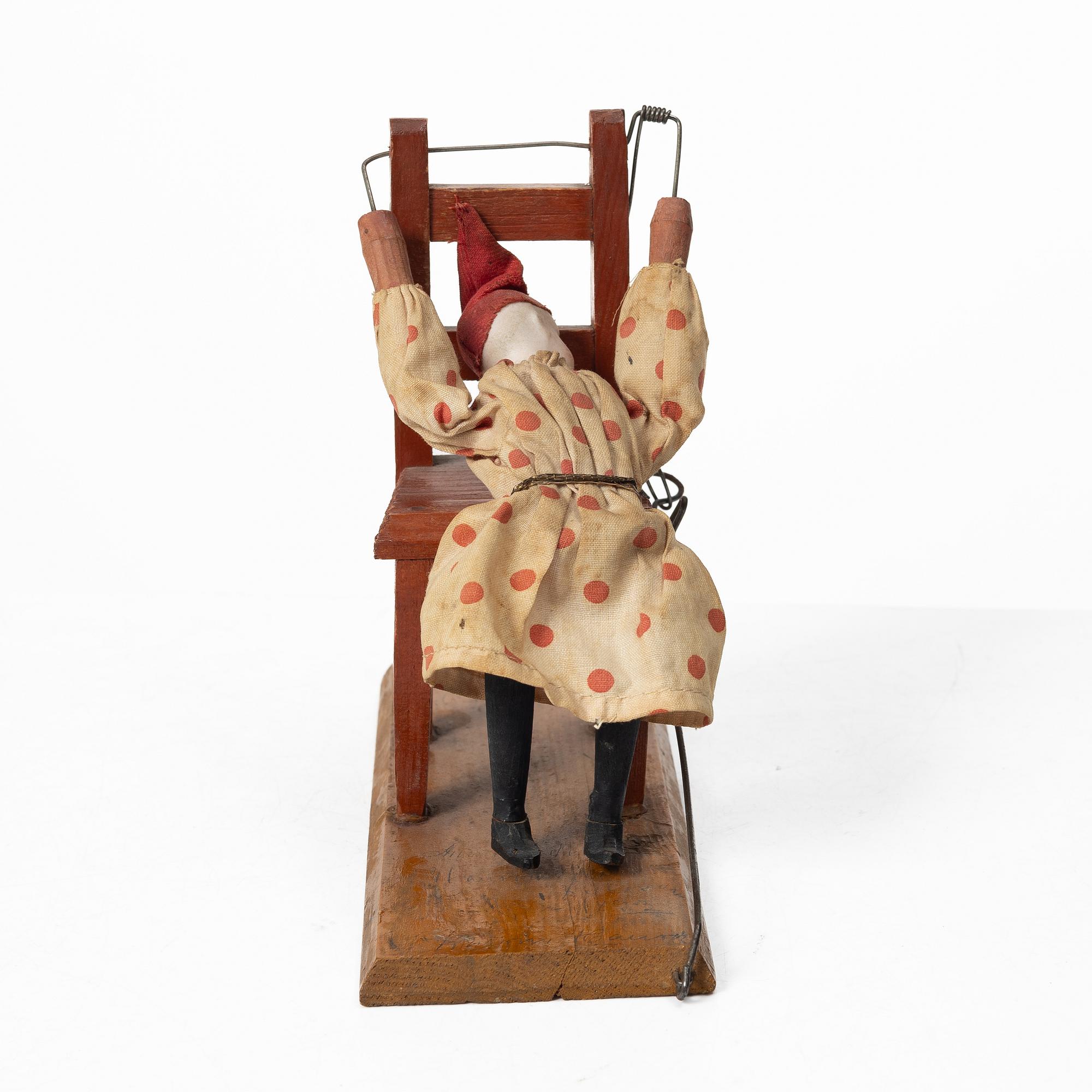 Acrobat, probably Germany, late 19th century.