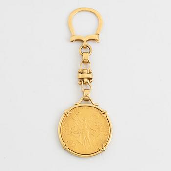 A Mexican goldcoin, 50 Pesos, 1921-1946,