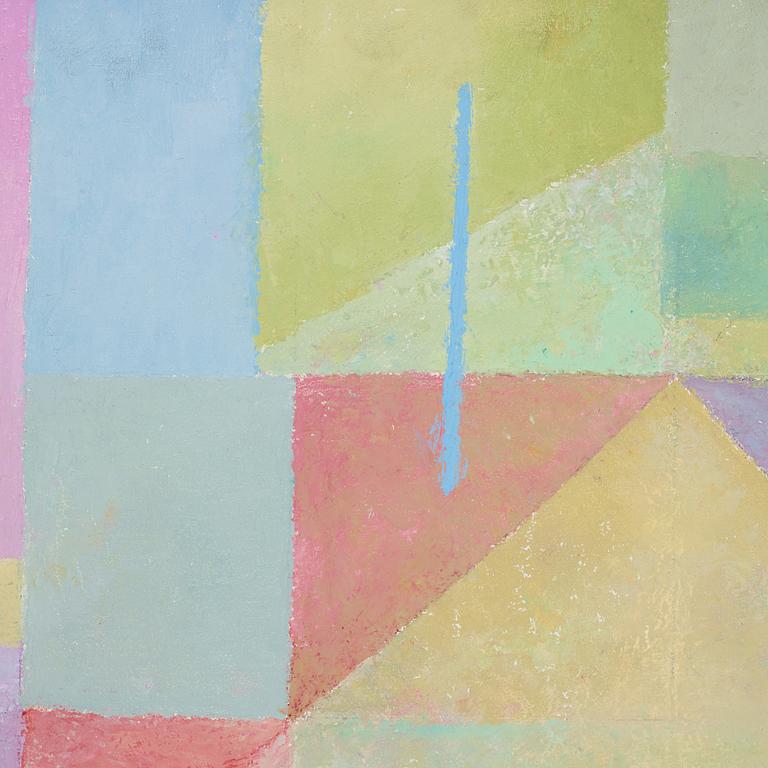 Ingegerd Torhamn, olja på pannå, signerad.