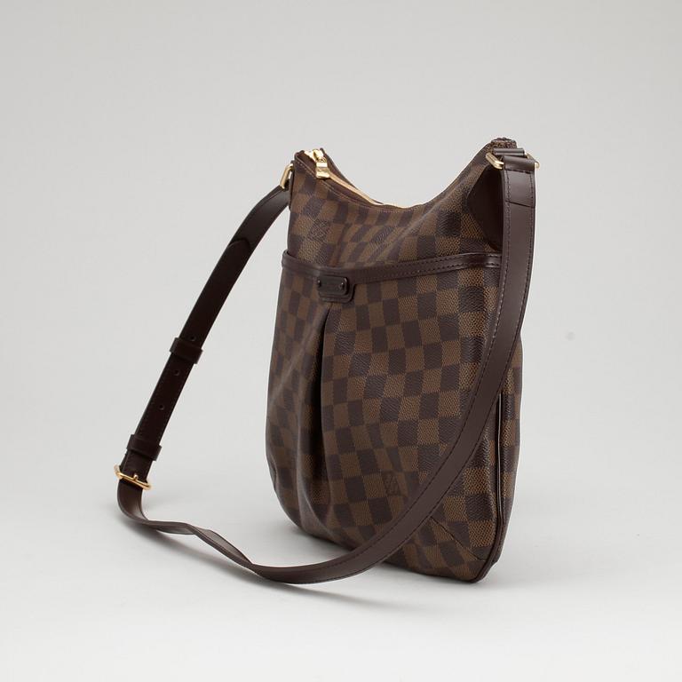 LOUIS VUITTON, a damier ebene canvas shoulder bag, "Bloomsbury GM".