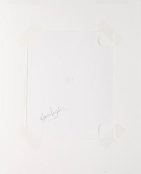 HARRY LANGDON, efter, fotografi, stämpelsign samt bär sign á tergo.