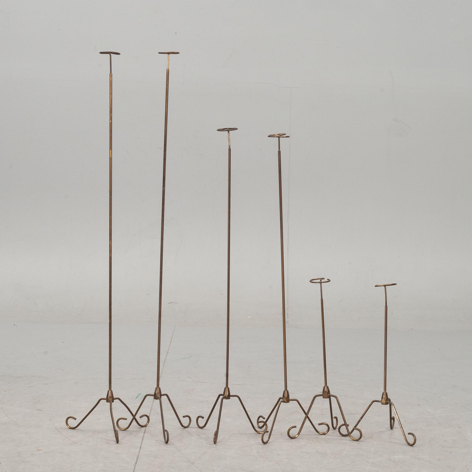 HATTHÅLLARE, 6 st. 1900-talets första hälft.