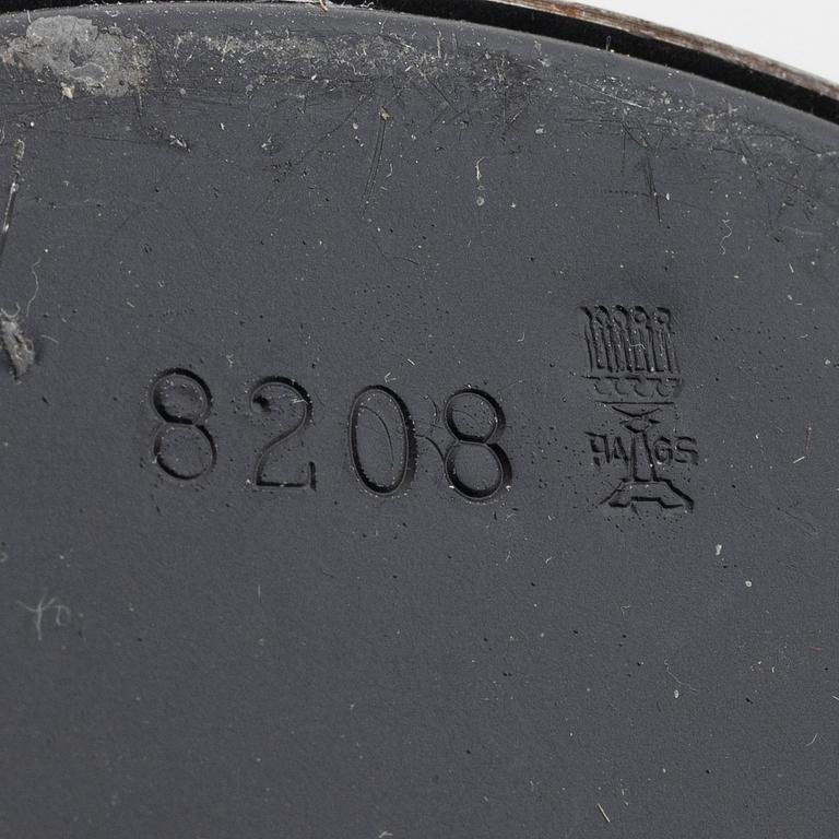 A copper table light, mid 20th Century.