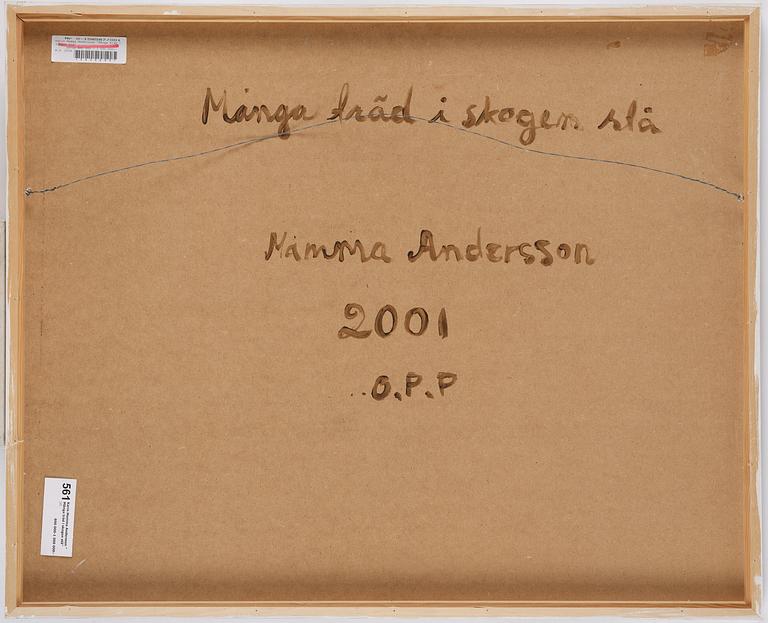 Mamma Andersson, "Många träd i skogen stå".