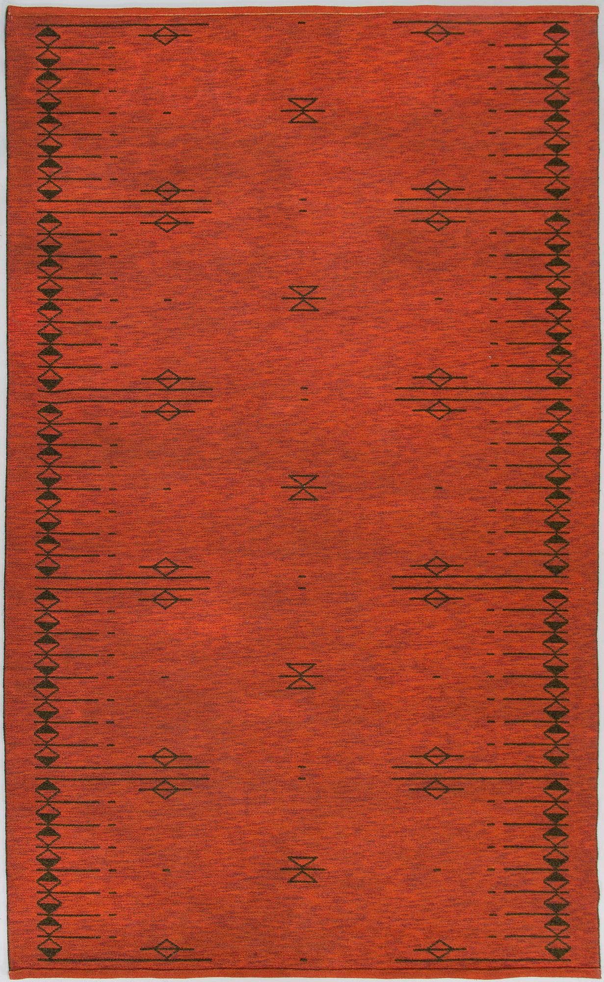 Aappo Härkönen, hårgarnsmatta, Vaasan Mattokutomo, Finland, 1950/60-tal, Ca 300 x 180 cm.
