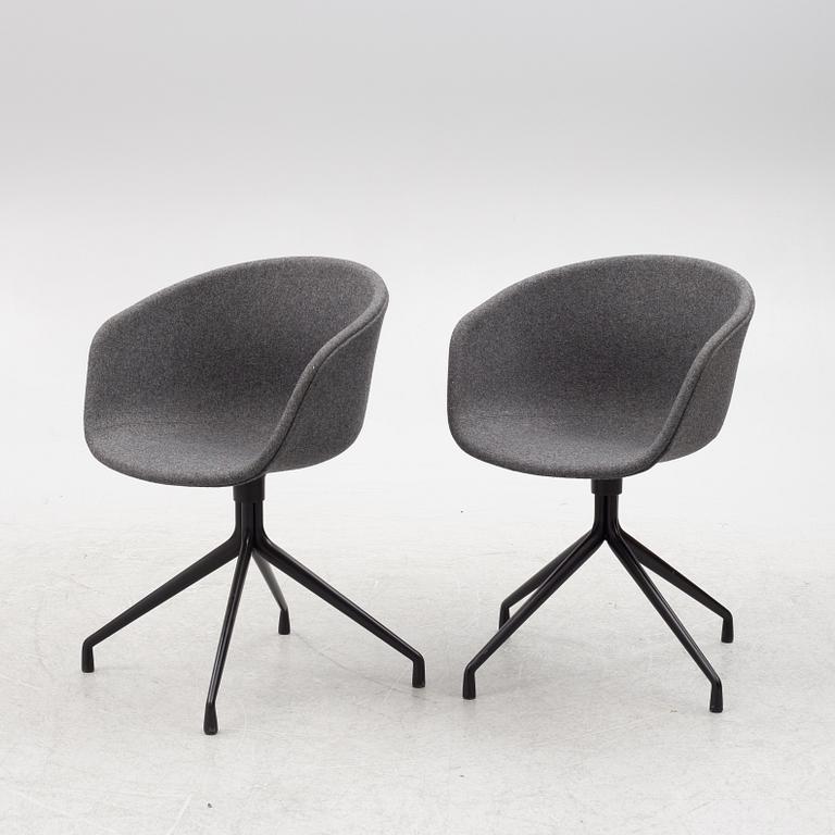 Hee Welling, stolar, ett par, "About A Chair 20", Hay, Danmark, 2000-tal.