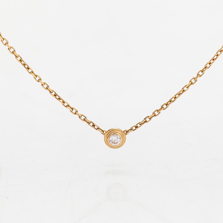 Cartier, kaulakoru, "d'Amour", 18K kultaa ja timantti n 0.04 ct.