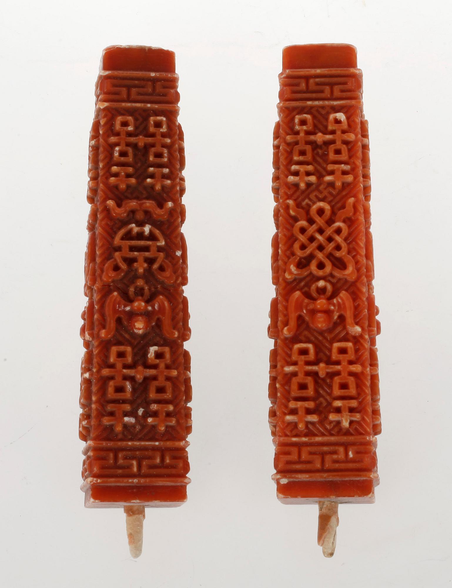 LJUSSTAKE, tenn och mässing, Kina, 1900-tal.