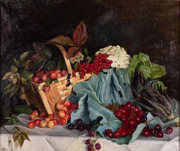 Ellen Jolin, Fruit Still Life.
