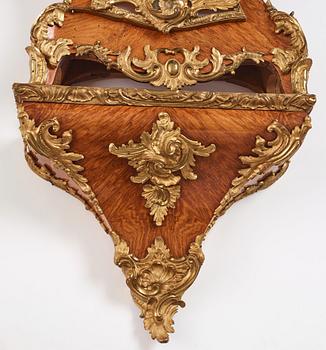 A Swedish Rococo bracket clock by Petter Ernst (1753-84).