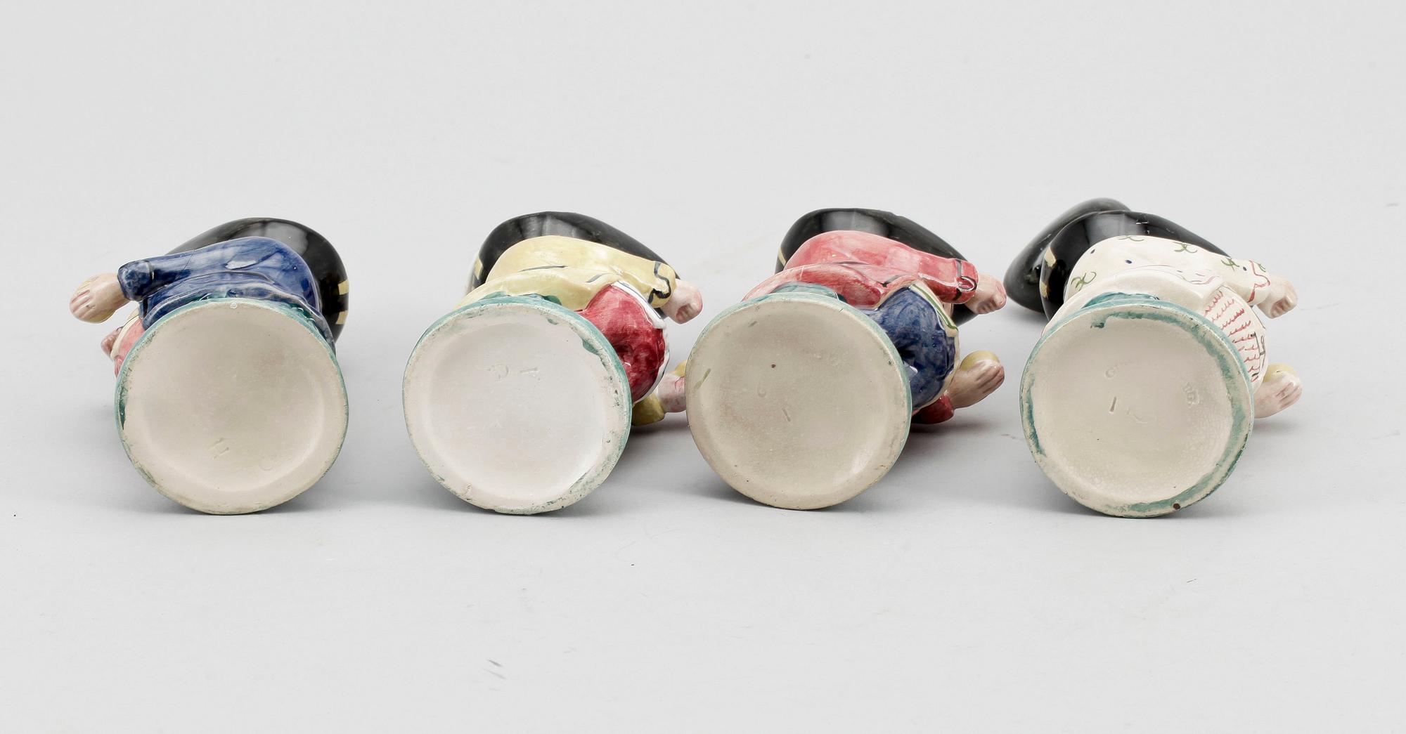 SEJDEL, flintgods, s k  Toby Jug, 1800-tal.