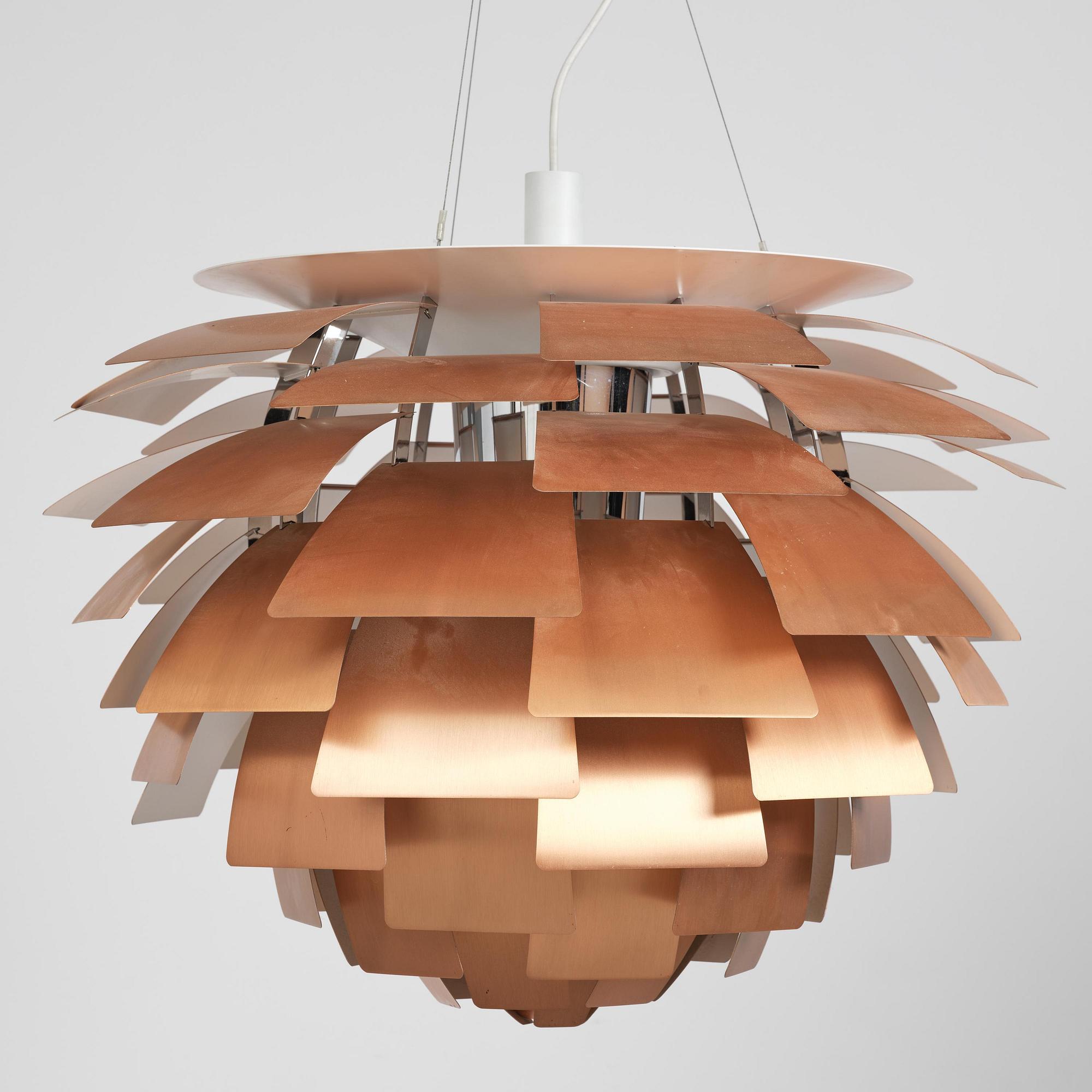 Poul Henningsen, an "Artichoke" ceiling lamp, Louis Poulsen, Denmark, 2015.