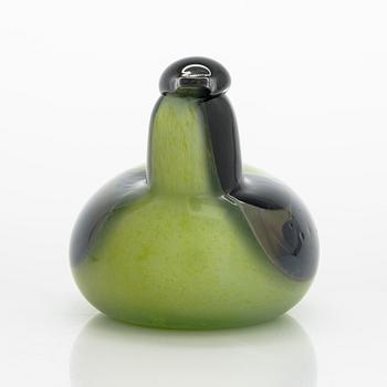 Oiva Toikka, glass bird signed O. Toikka Nuutajärvi.