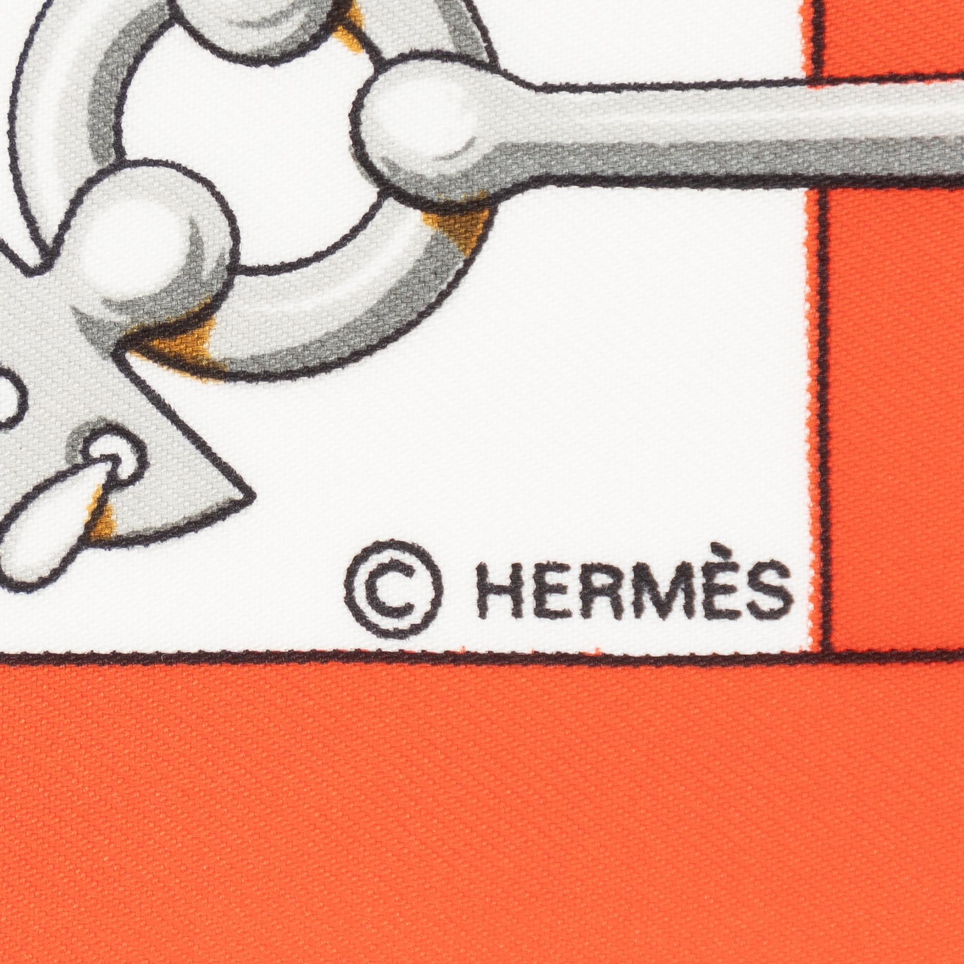 Hermès, scarf, "Cliquetis".