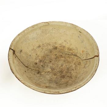 Bowls, 5 pcs, folk art, 19th century.
