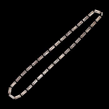 COLLIER, silver, 1900-talets andra hälft. Vikt ca 49 gram.